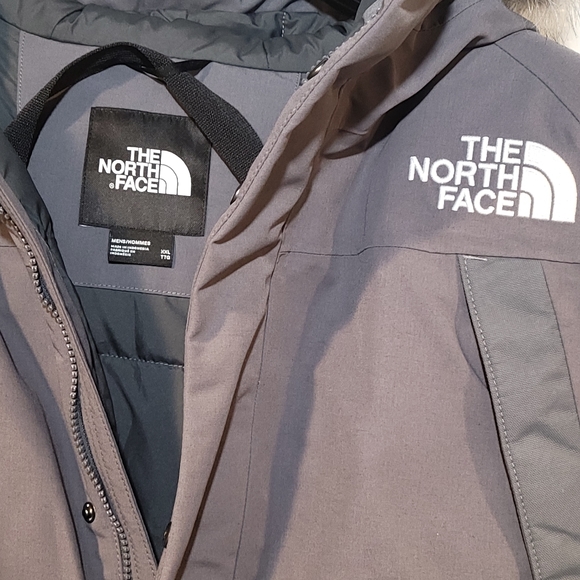 NEW Mens Gray The North Face Outerboroughs Down Winter Parka - Picture 7 of 10